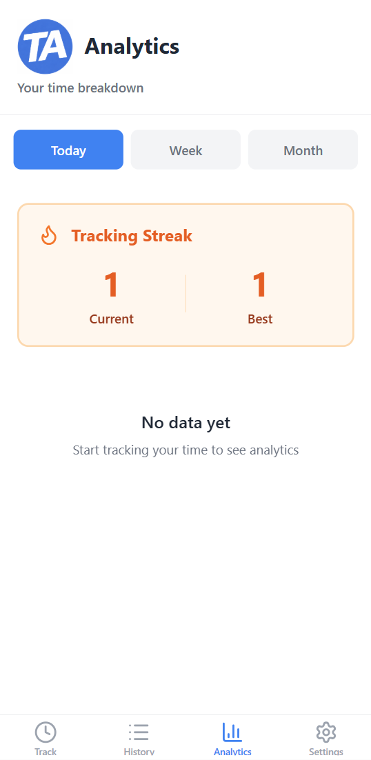 TimeAudit Screenshot 4